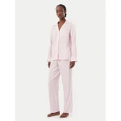 LAUREN RALPH LAUREN Pižama ILN92537 Roza Regular Fit