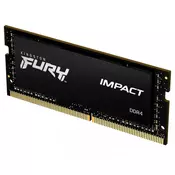 KINGSTON SODIMM DDR4 16GB 2666MHz KF426S15IB116 Fury Impact