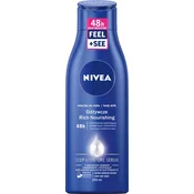 Nivea hranilno vlažilno mleko za telo 72 ur za suho kožo 250 ml