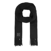 Calvin Klein Šal Emblem LV04D8060G Črna