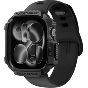 Spigen Rugged Armor 2, mat črna - Apple Watch 2025 46 mm