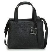 Black patterned handbag Armani Exchange - Women