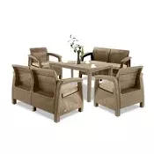 Set vrtnega pohištva Corfu Fiesta II duo z mizo Melody