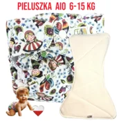 shumee ŁOWICKI NappiMe plenica za večkratno uporabo AIO žep iz mikroflisa