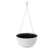 Cvjetnjak viseći Jersey bijeli 24 cm