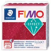 MASA ZA MODELIRANJE   57G FIMO EFFECT GALAXY STAEDTLER 8010-202 RDEČA