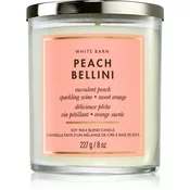 Bath & Body Works Peach Bellini dišeča sveča 227 ml
