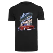 Mister Tee Majica Hollywood Car golobje modra/ognjeno rdeča/črna/bela
