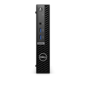 DELL OptiPlex 7010 Intel® Core™ i7 i7-13700T 16 GB DDR4-SDRAM 512 GB SSD Windows 11 Pro MFF Mini PC Crno