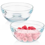 shumee Steklene sklede 14 cm, 500 ml 2 kosa.