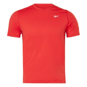 Reebok United By Fitness MoveSoft Short Sleeve Shirt, Vector Red - XXL