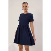 Trendyol Milla Ženska haljina Twoss25El00386, Tamnoplava