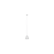 Searchlight 27015 - Luster na sajli, metalni, 1xE27/60W/230V, precnik 28 cm, bela
