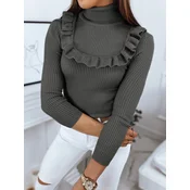 Womens sweater NOAH, dark grey Dstreet