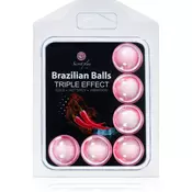 Secret play Brazilian 6 Balls Set Triple Effect masažno olje 24 g