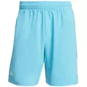 Moške kratke hlače adidas  Club Tennis Climacool 3-Stripes Shorts Signal Cyan M
