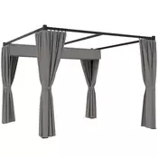Homestar Pergola 300x300x227 cm Svetlo siva