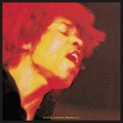 Jimi Hendrix Electric Ladyland Našitek za šivanje 100 x 100 mm