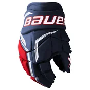 Hokejske rokavice Bauer Supreme F50 PRO Navy/Red/White Junior 10”