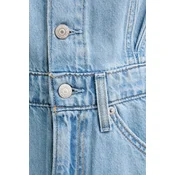 Jeans obleka Levis ICONIC SLEEVELESS DRESS 001WF
