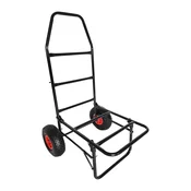 Northix Zložljiv transportni voziček, nosilnost 80 kg, jekleno ogrodje