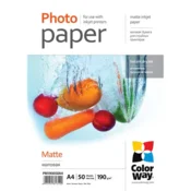 shumee ColorWay | 190 g/m2 | A4 | Mat foto papir