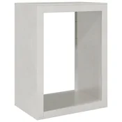 Vidaxl Stojalo za drva 60x40x80 cm nerjaveče jeklo