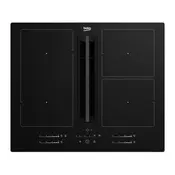 BEKO vgradna indukcijska plošča z napo HIXI64700UF