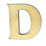 Domové číslo DREVO písmeno D les
