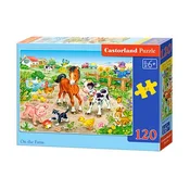 Castorland Puzzle Na kmetiji 120 kosov