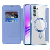 Etui SmartMag Book z Magsafe tehnologijo in RFID denarnico za Samsung Galaxy A05s - light blue