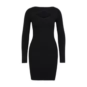 Womens Cut Out Dress Black
