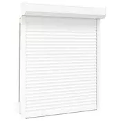 Roletna Bijeli 110 x 130 cm Aluminij i poliuretan