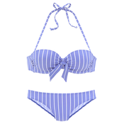 VIVANCE Bikini svetlo modra/bela
