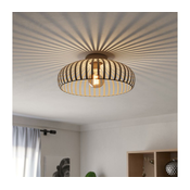 Eglo 901746 - Stropna svetilka MOGANO 1xE27/40W/230V pr. 28 cm krem barva