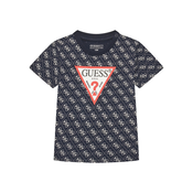 Guess Majica N5YI04 K8HM4 Mornarsko modra Regular Fit