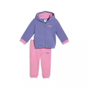PUMA Essentials Logo Hooded Full-Zip Tracksuit Toddlers, Clothing, Hazy Blue, 6-9M