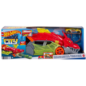 Autotransporter Hot Wheels City - Dragon transporter, s auticima