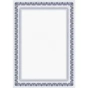 Diploma A4 - modra z motivom arkad, 170 g/m2, 25 kosov