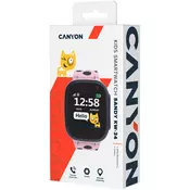 Canyon kids smartwatch, 1.44 inch colorful screen, GPS function, Nano SIM card, 32+32MB, GSM(85090018001900MHz), 400mAh battery, compatibil