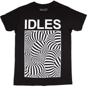 Idles Majica Psych Tubes Unisex Black L
