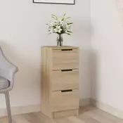 Vidaxl vidaXL Omarica, hrast sonoma, 30x30x70 cm, material na osnovi lesa