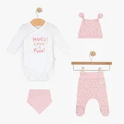 Just kiddin baby set Hugs Love Fun 4/1, 56-62