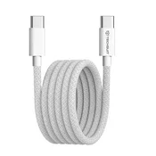 Polnilni in podatkovni 60W USB-C v USB-C kabel Techsuit PCB114D - 1m - gray