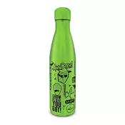 PYRAMID RICK AND MORTY (QUOTES) METAL DRINK BOTTLE