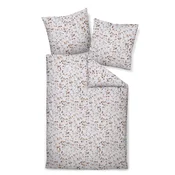 Janine POSTELJNINA 135/200 cm flanela barve bakra