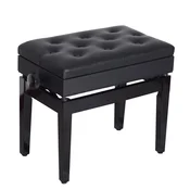 Homestar Klaviaturni stol z nastavljivo višino 545x33x48-58 cm črn