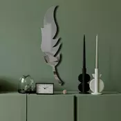 Wallity Ogledalo Ozgl524, 18x65 cm, Sivo