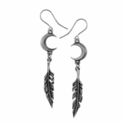 Uhani ALCHEMY GOTHIC - Pagan Dream Catcher - E467