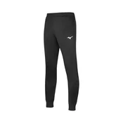 MIZUNO Športne hlače črna/bela